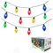 Touch Of Eco Solar Led String Lights 20Ft Multi-Colored Outdoor Holiday Bulbs
